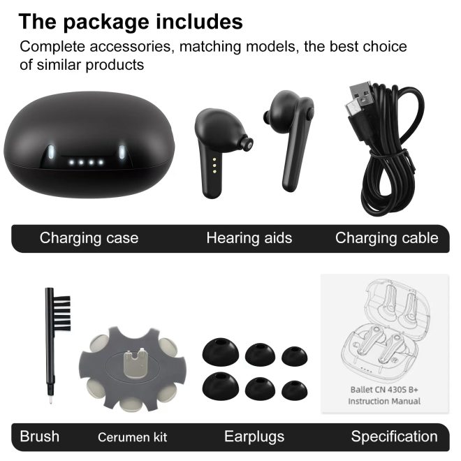 hearing aid device high power