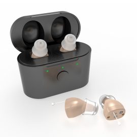 Hearing Aid Machine ITE Rechargeable Analog Hearing Aids for The Deaf