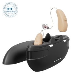 Hearing Aids With Bluetooth Wireless OTC RIC BTE Self-fitting Digital Rechargeable