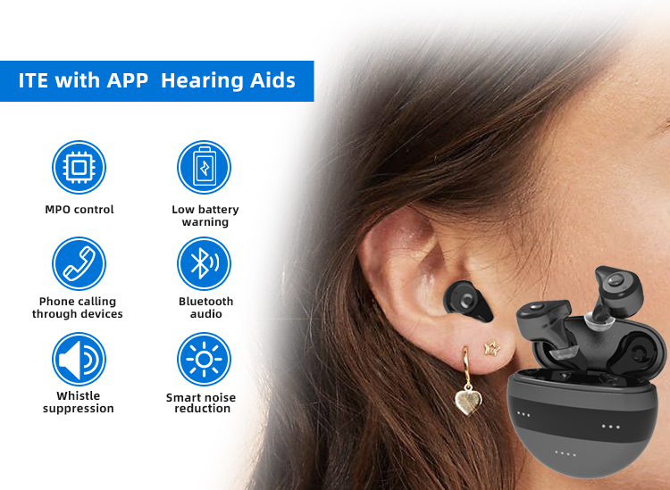 hearing aids rechargeable bluetooth