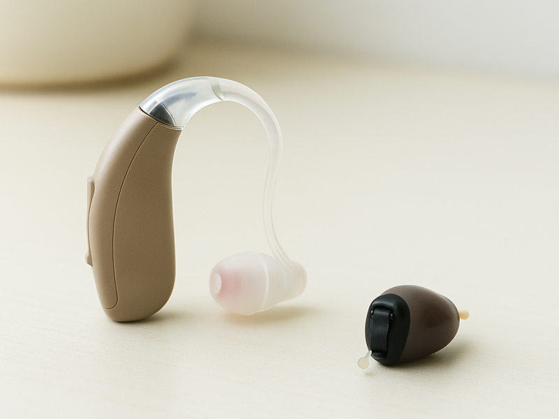 Visible vs Invisible Hearing Aids